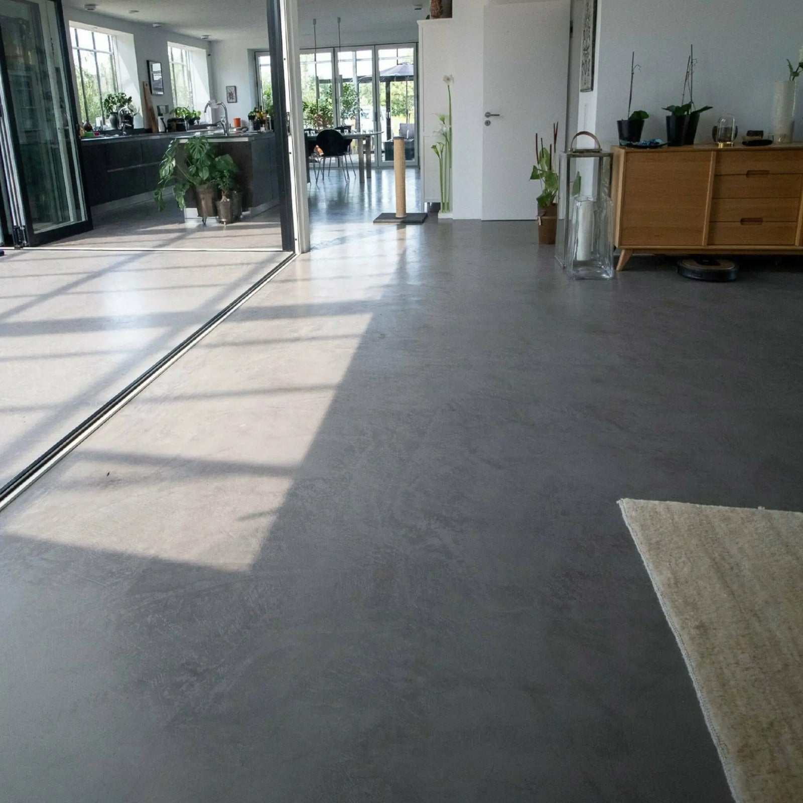 Microcement för golv i skåne - Design By Cement Sweden AB